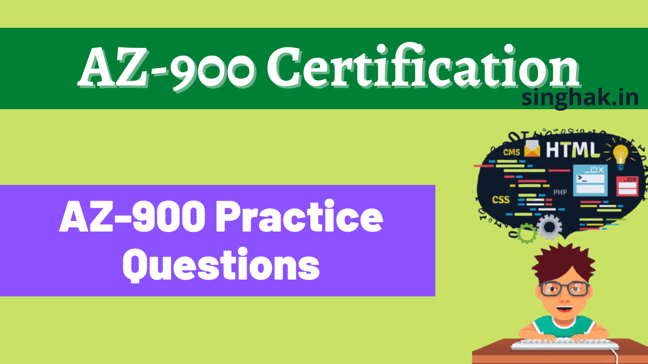 Read more about the article AZ-900 Practice Question | AZ-900 Certification Questions dump